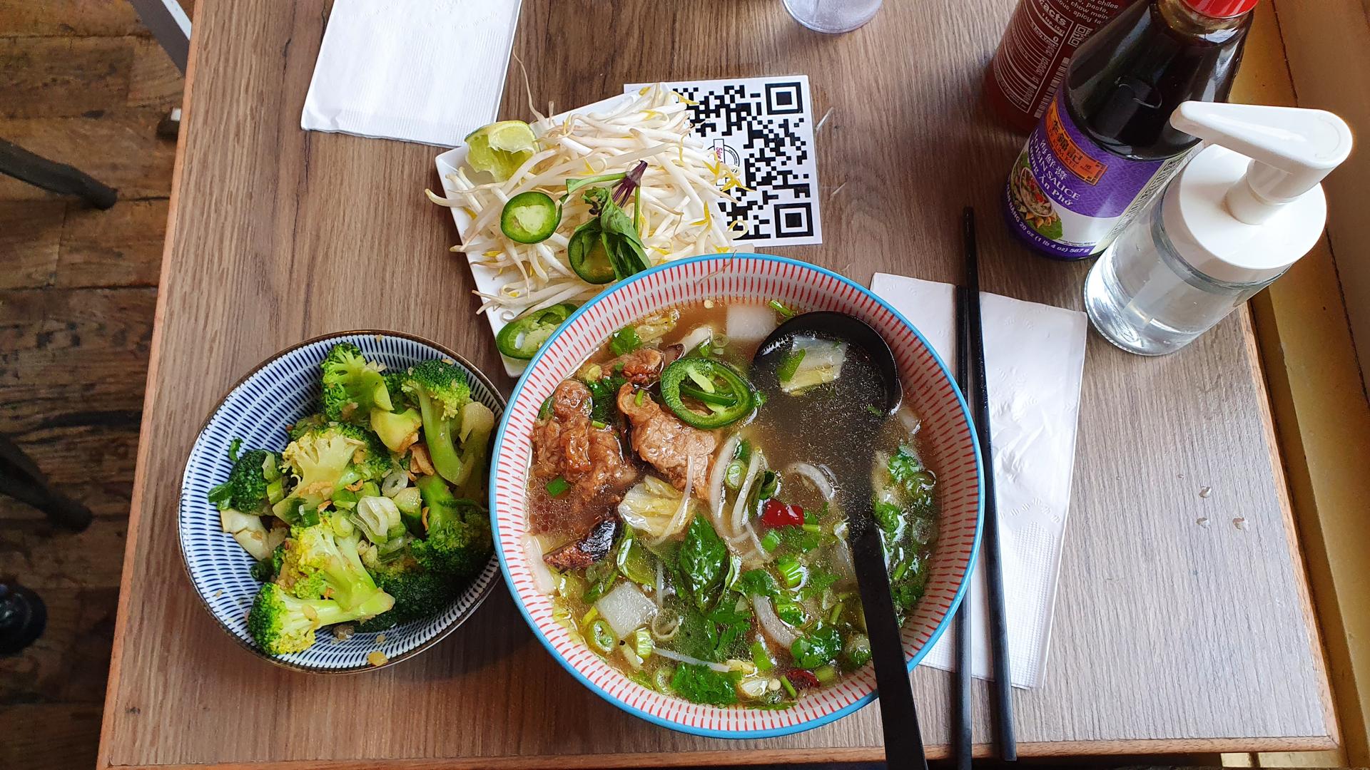 Vegan Vietnamese food at 5ive Spice in Park Slope, New York