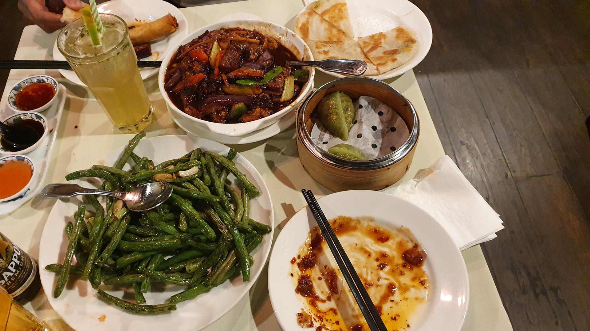 Vegan Chinese food at Dim Sum Palace in Midtown, New York
