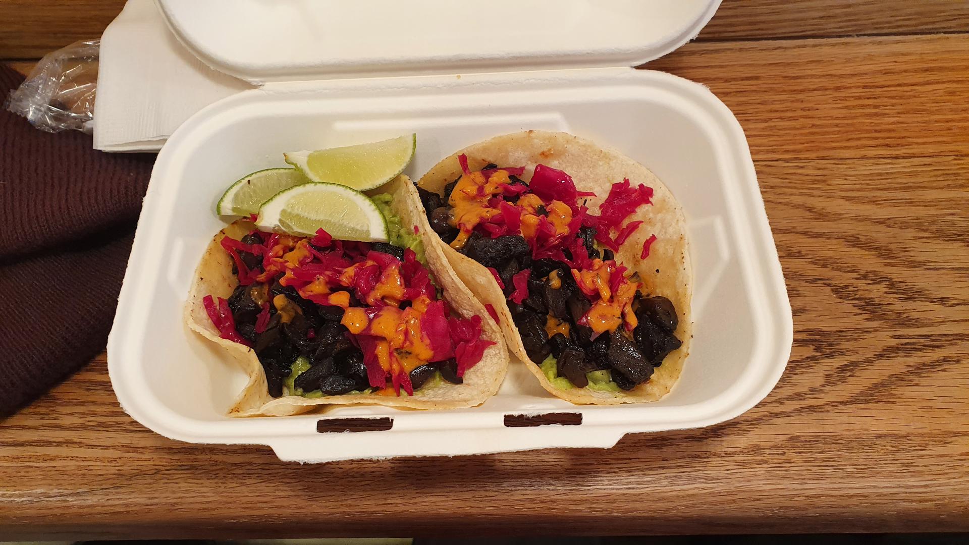 Vegan Mexican food at Electric Burrito in East Village, New York