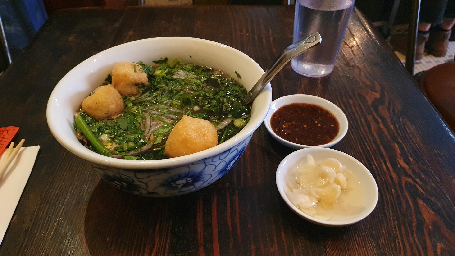 Vegan Vietnamese food at Hanoi House in East Village, New York