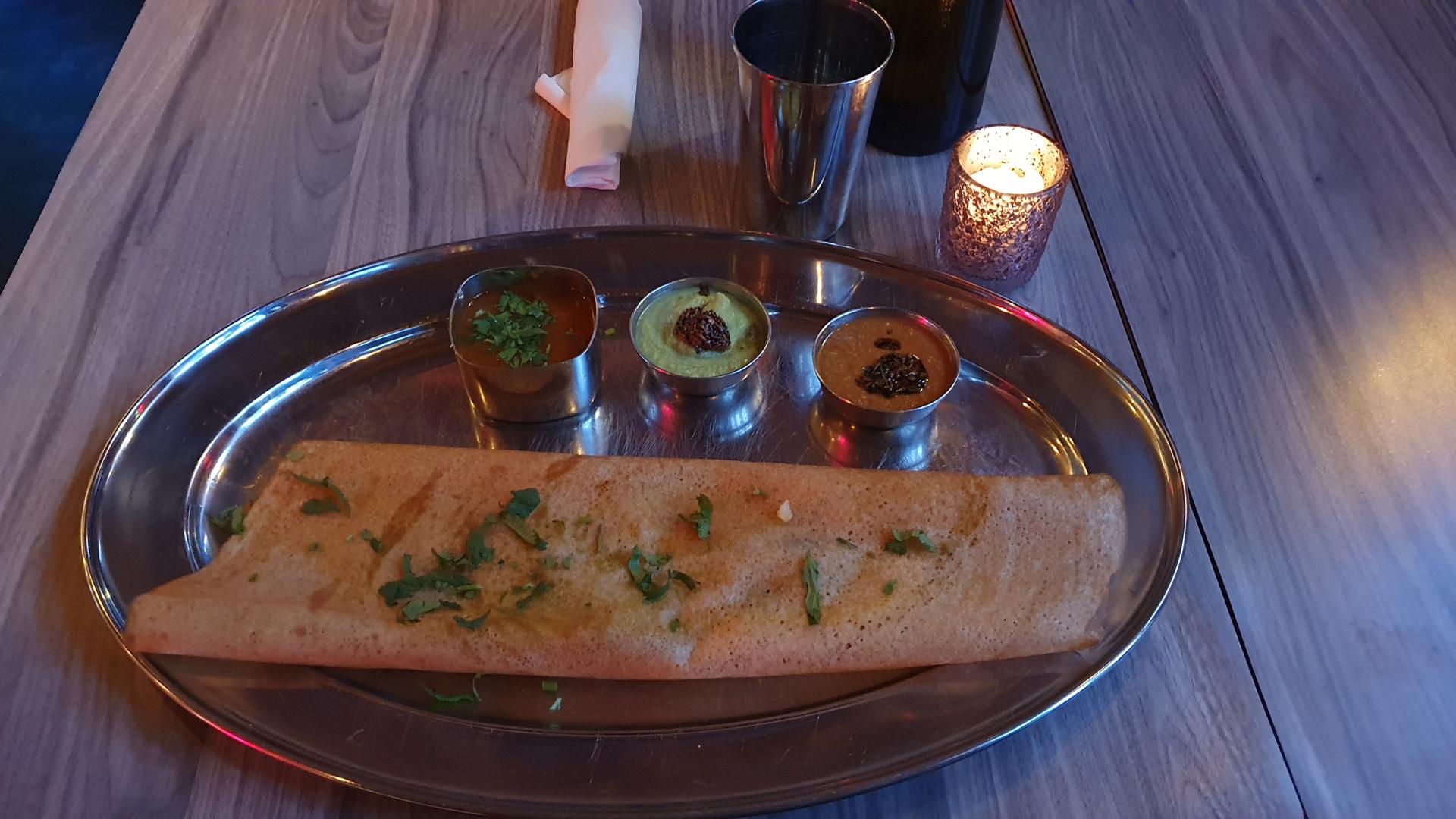 Vegan Indian food at Khiladi in East Village, New York