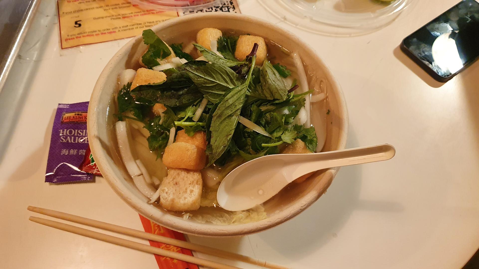 Vegan Vietnamese food at Mama Pho in Williamsburg, New York