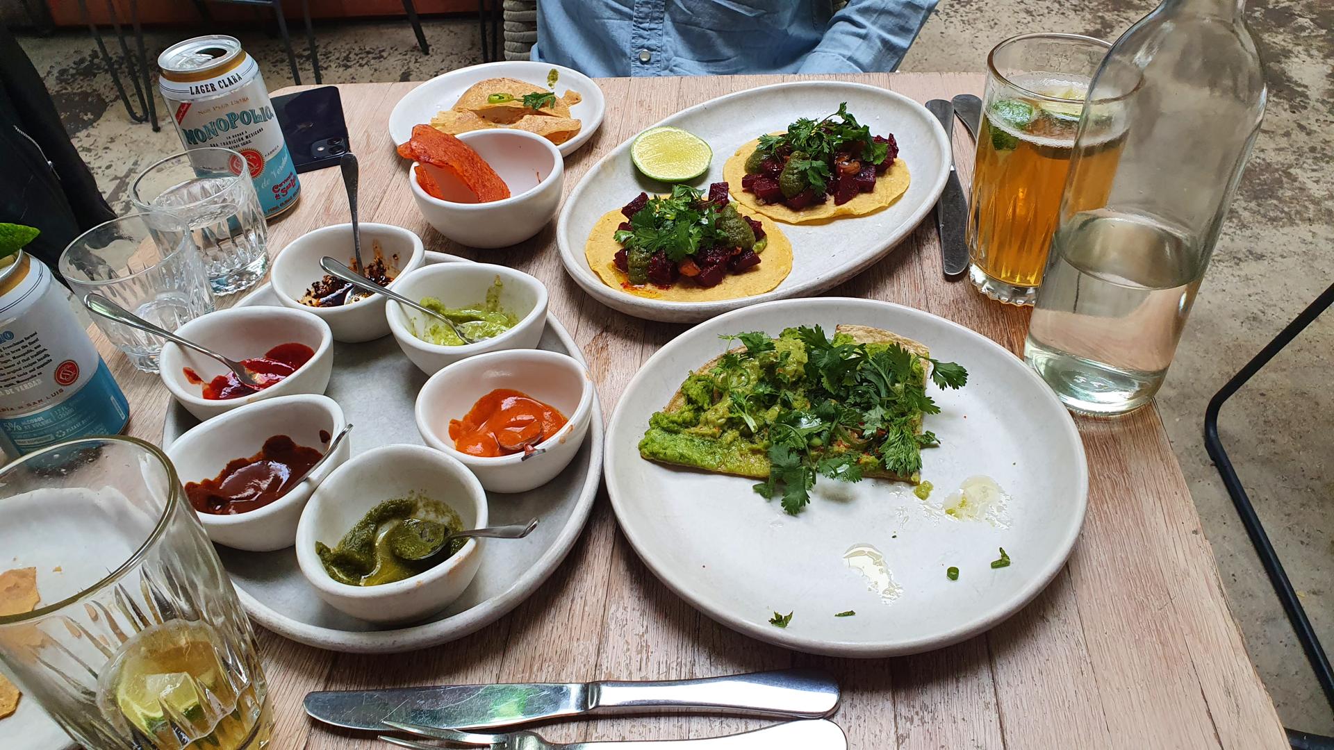 Vegan Mexican food at Oxomoco in Greenpoint, New York