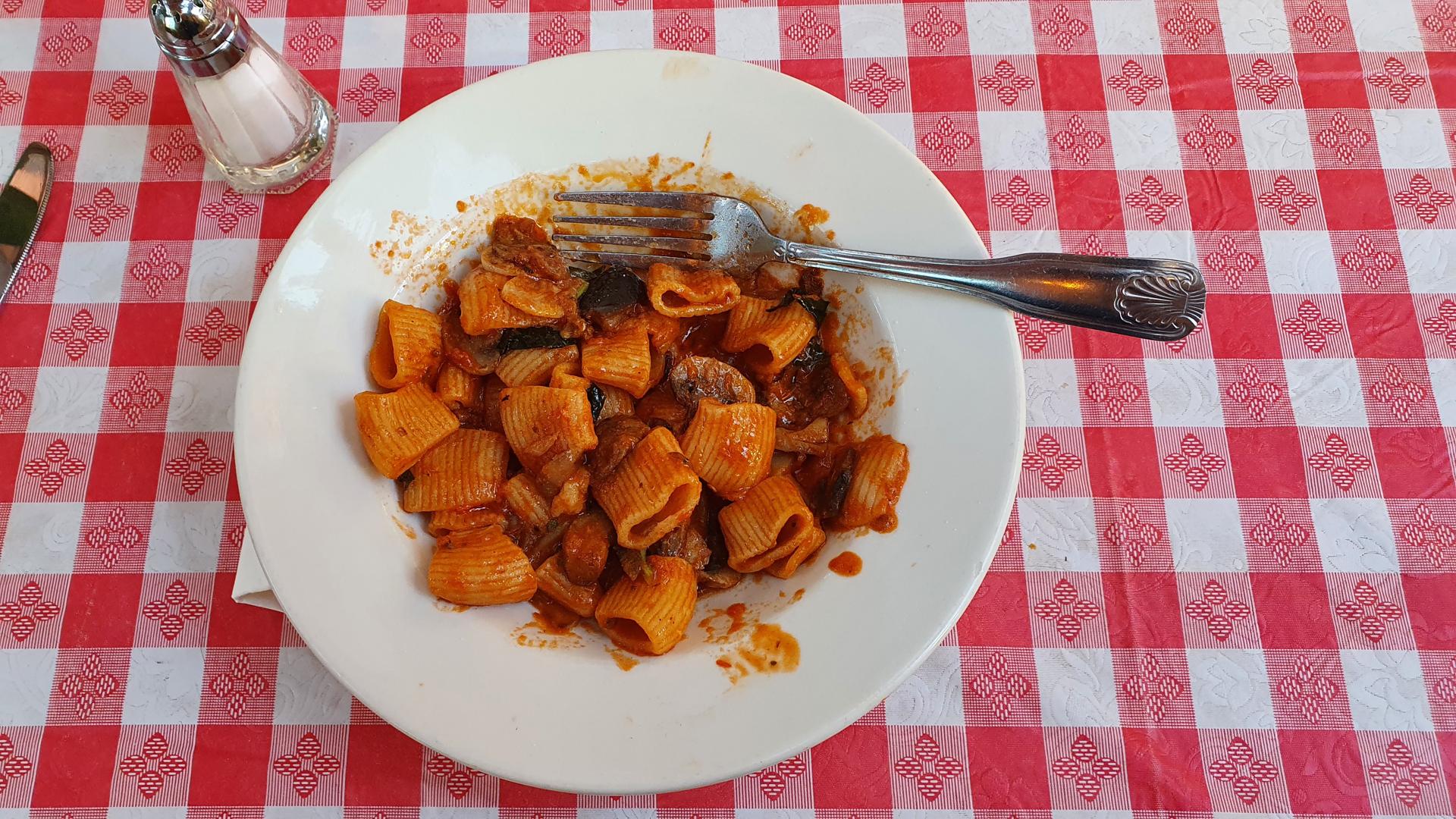 Vegan Italian food at San Marzano in East Village, New York