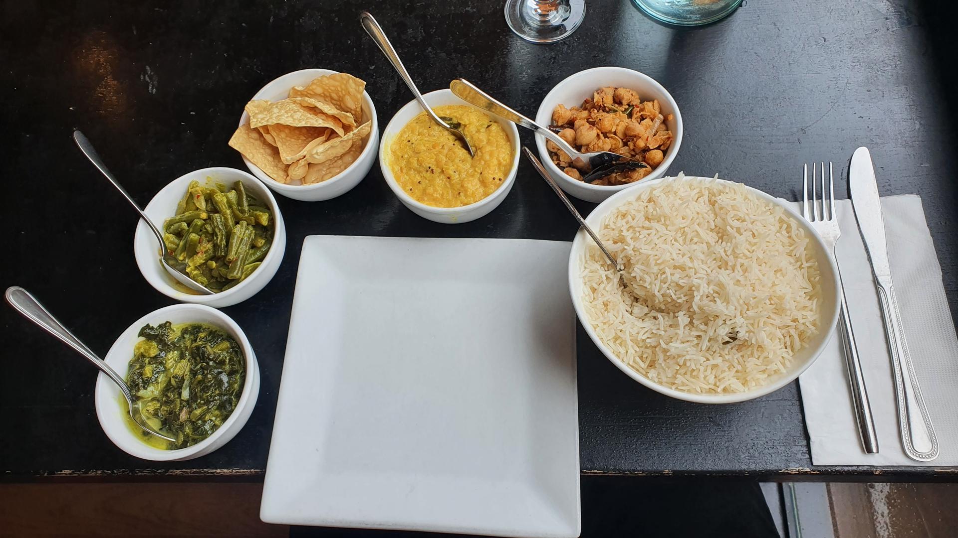 Vegan Sri Lankan food at Sigiri in East Village, New York