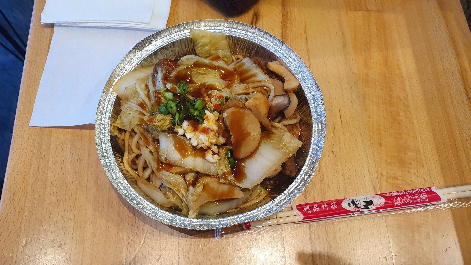 Vegan Chinese food at The Braised Shop in East Village, New York