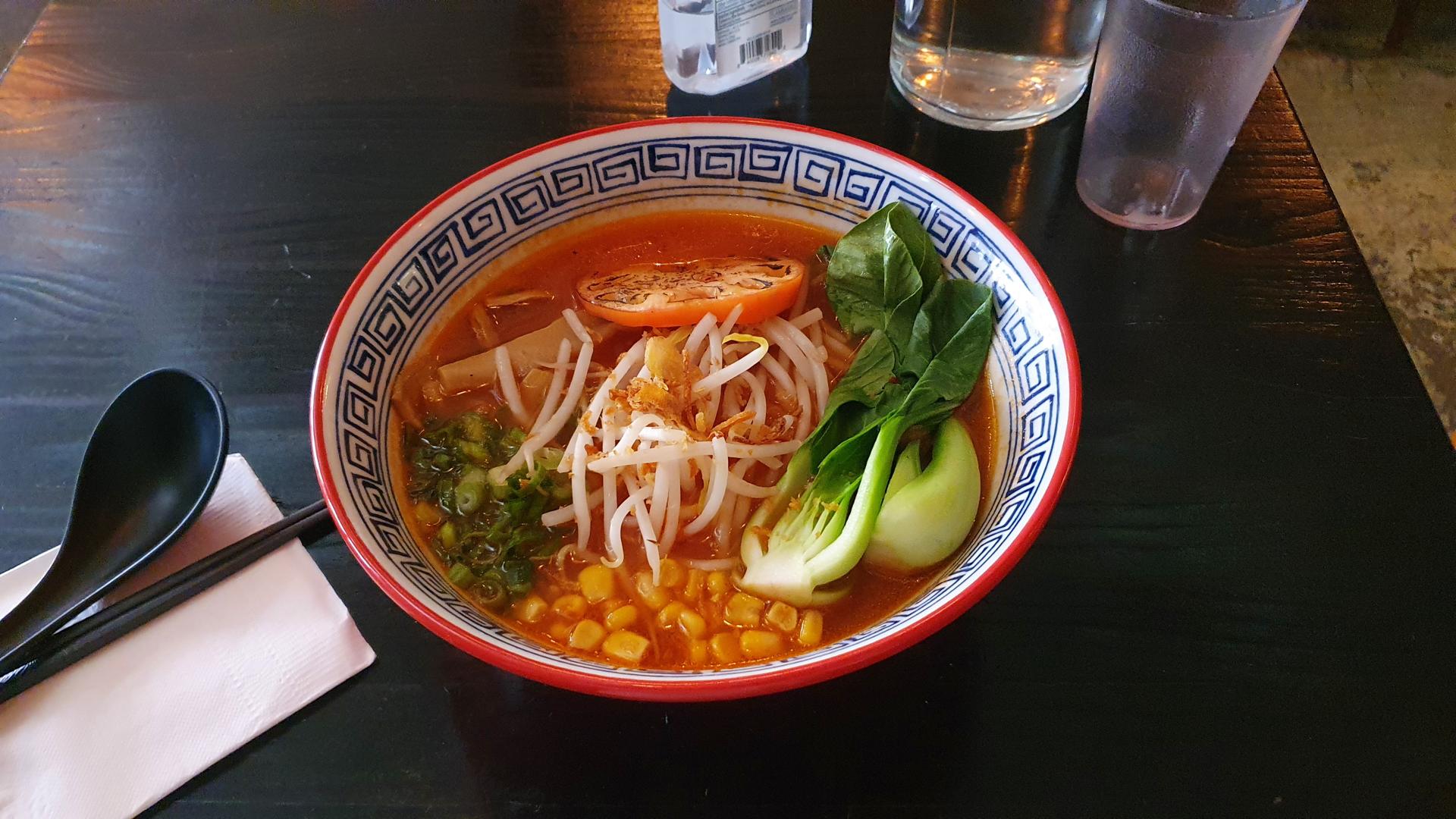 Vegan Japanese food at Zest in Lower East Side, New York